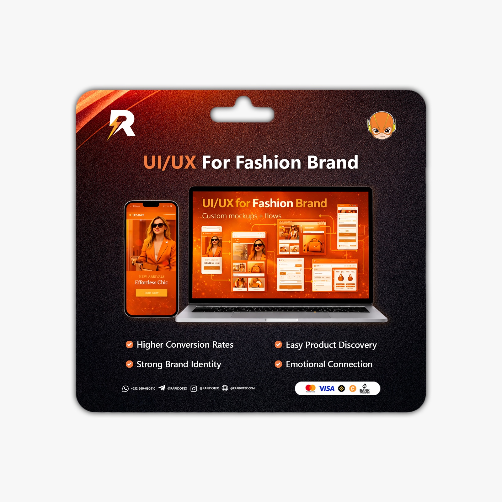 UI/UX For Fashion Brand