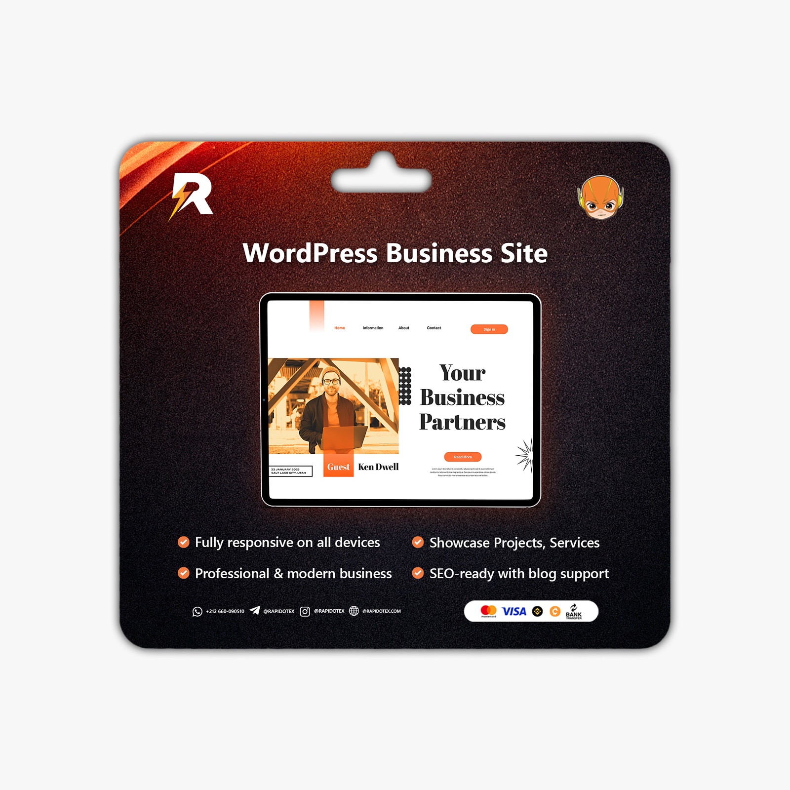 Wordpress Business Site