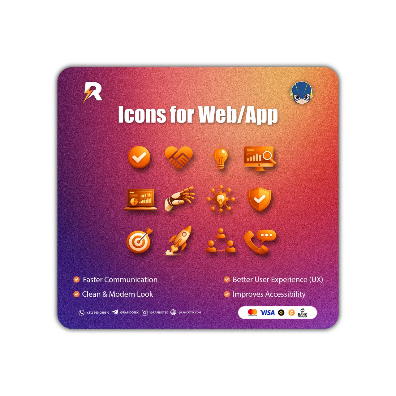 Icons for Web/App