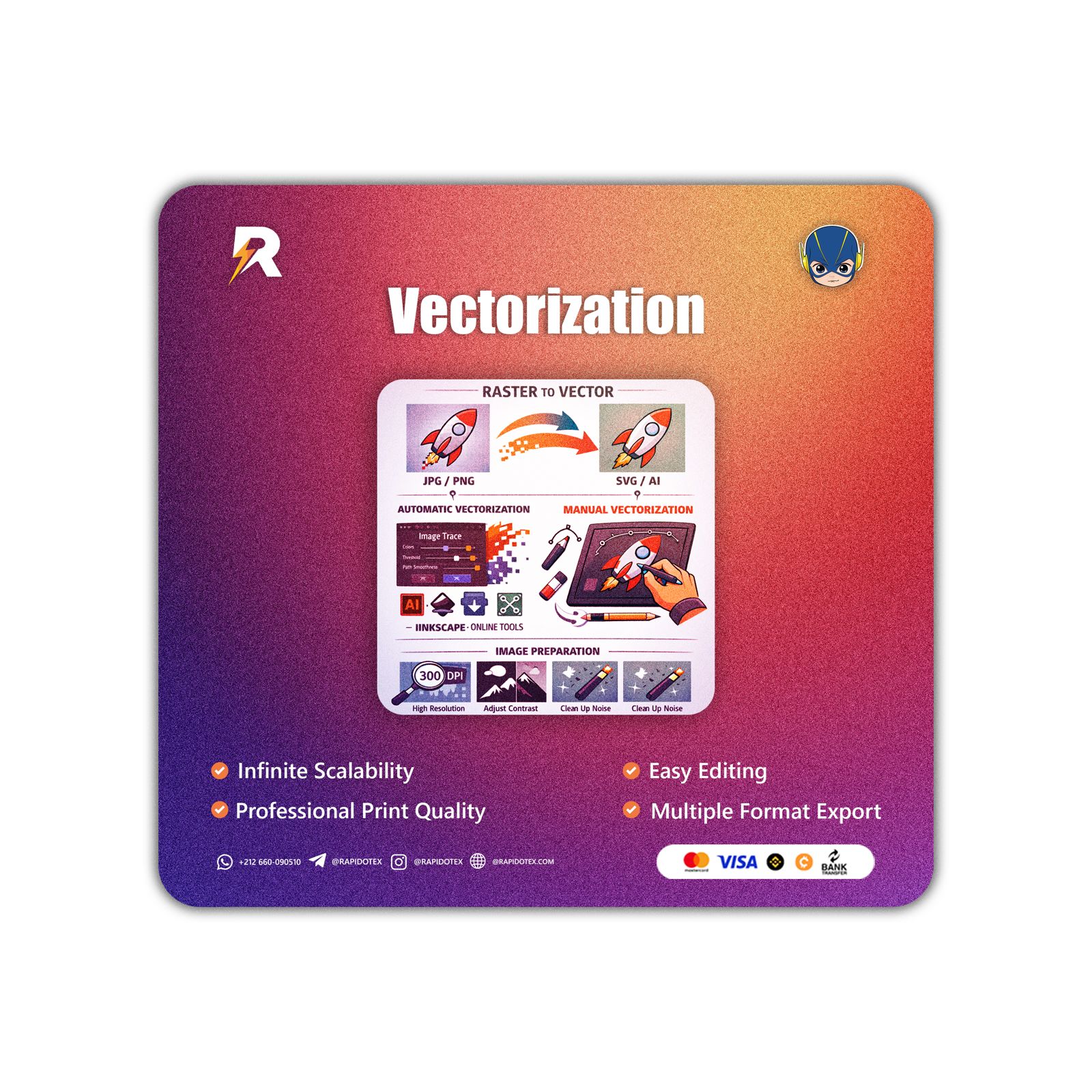 Vectorization from Image