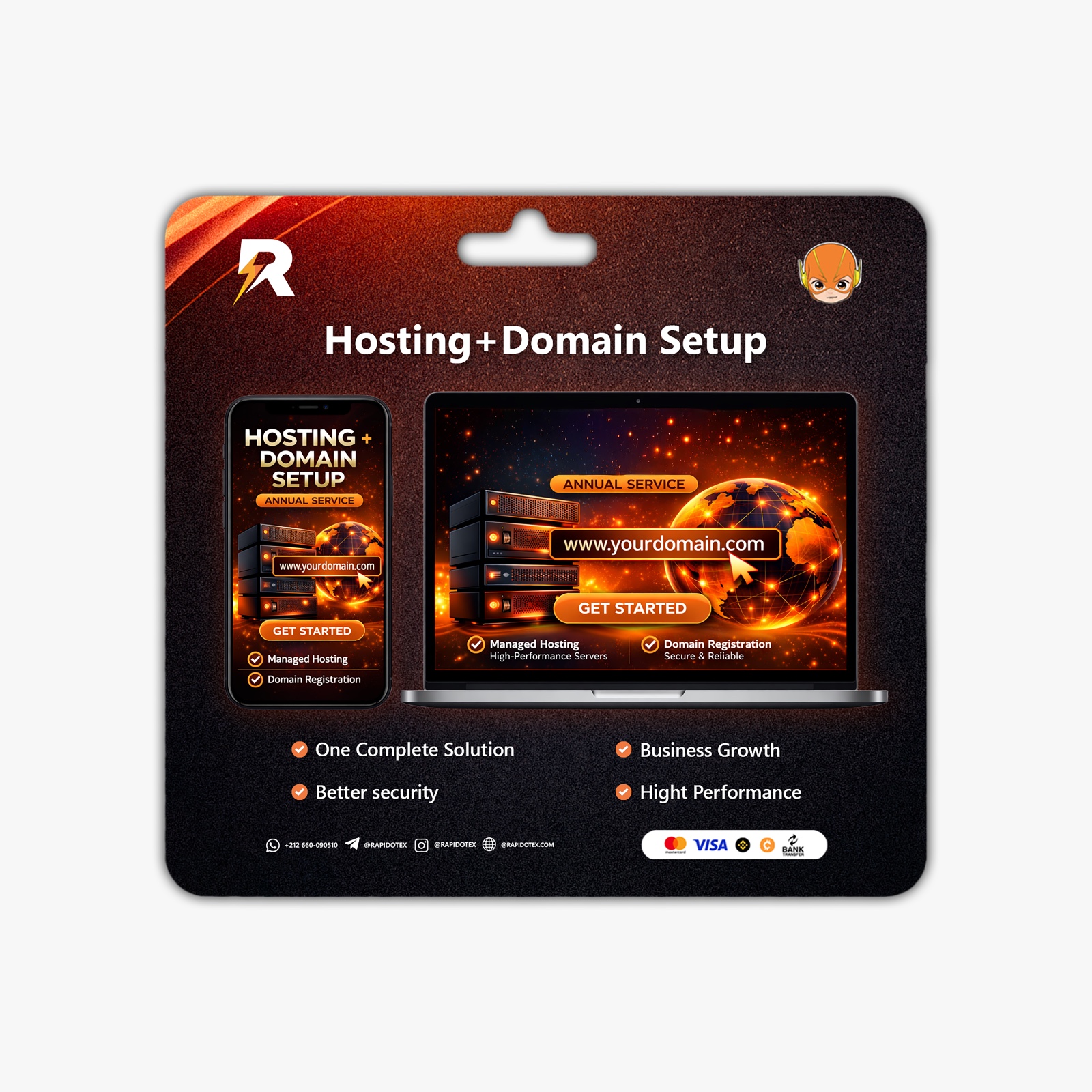 Hosting-Domain Setup